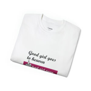 White Cotton T shirt For Women