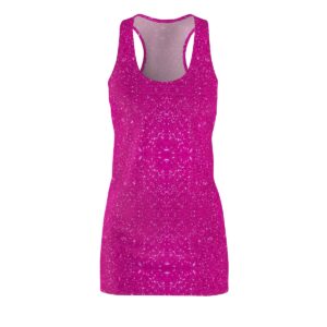 Hot Pink Shiny Dress