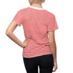 Red and White Stripped Tshirt