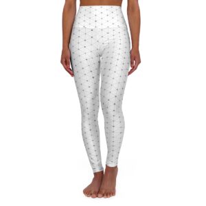 Triangle dots Pattern High Waisted Yoga Leggings
