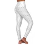 Triangle dots Pattern High Waisted Yoga Leggings