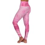 Pink Pattern Yoga Leggings