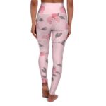 Pink Floral Yoga Pants