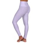 Dots Purple Yoga Pants