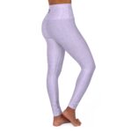Dots Purple Yoga Pants