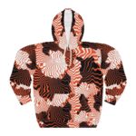 Colorful Bright Painted Pullover Hoodie