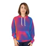 Red Blue Orange Mix Color Pullover hoodie