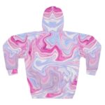 Mix Colors Pastel Paint Pullover Hoodie