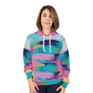 Colorful Oil Painting Pullover Hoodie