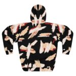 Multi Mixed Patterns Pullover Hoodie